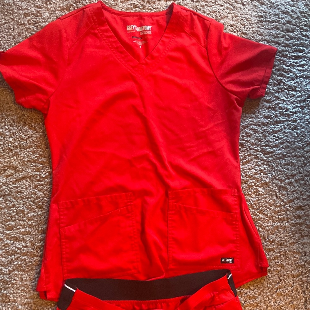 Red Grey’s Anatomy Scrubs